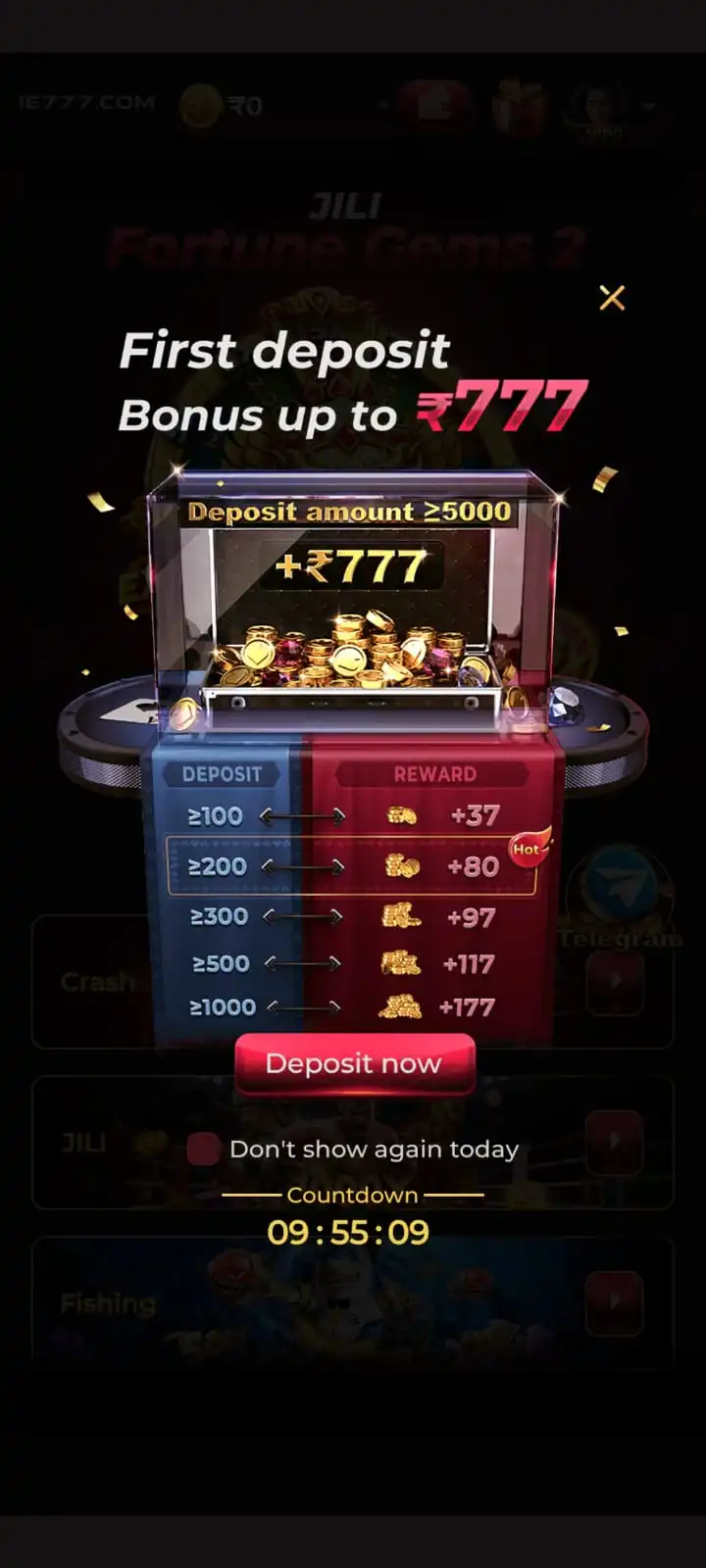 ie777 game bonus